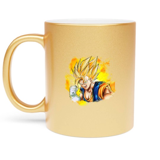Discover VEGITO SUPER SAIYAN Metallic Mugs