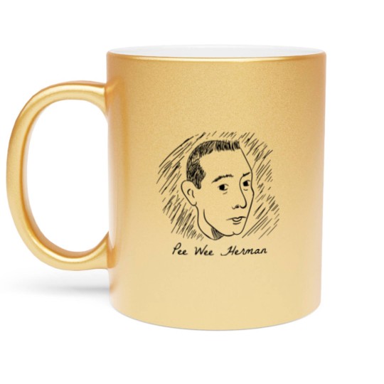 Discover Pee Wee Herman Metallic Mugs
