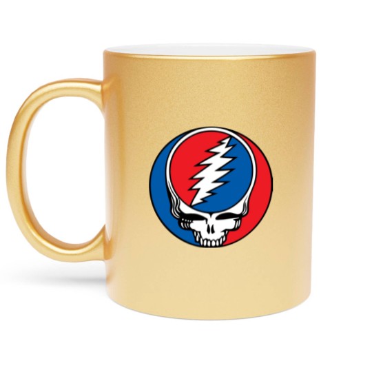 Discover Grateful Steal Your Face Metallic Mugs