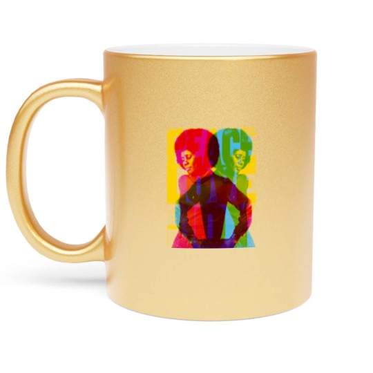 Discover Alice Coltrane Metallic Mugs