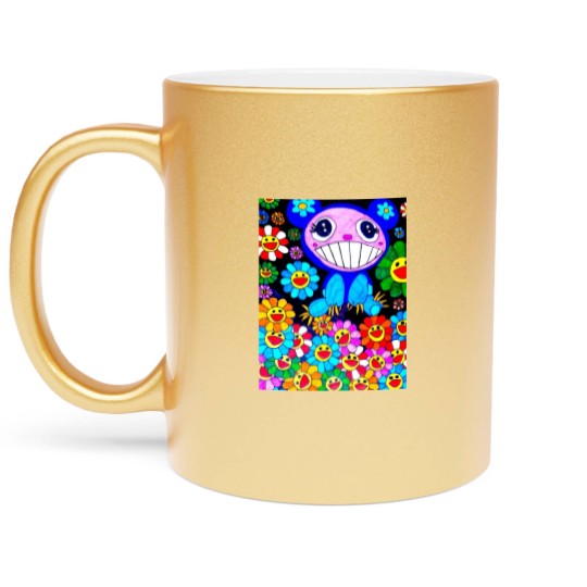Discover Murakami paint art Canvas Print Metallic Mugs