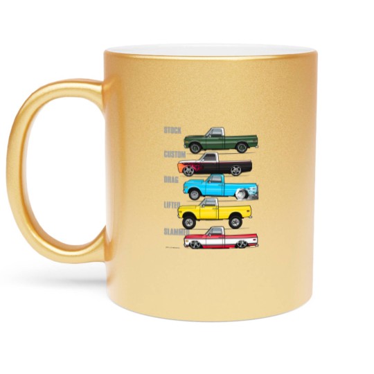 Discover 69-72 Classic Trucks - Chevy Trucks - Metallic Mugs