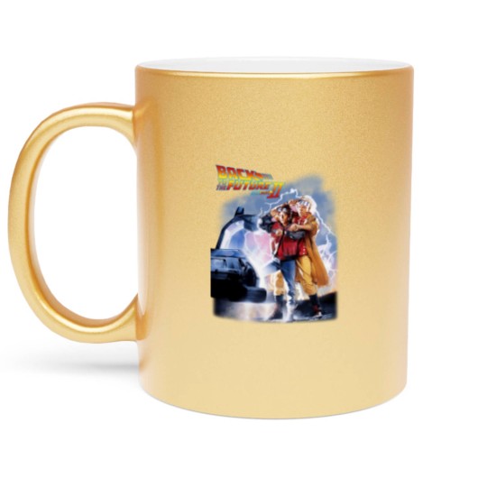 Discover Back to the Future Part II Metallic Mugs, Men's Women's Sizes