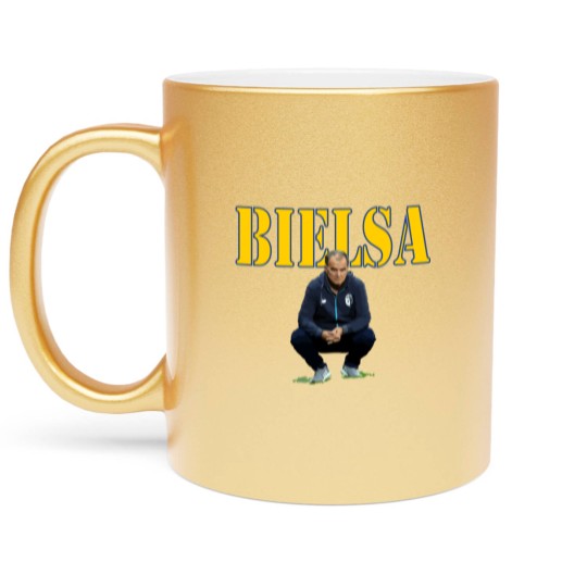 Discover Marcelo Bielsa Metallic Mugs