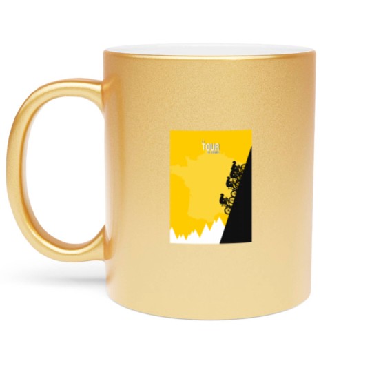 Discover Le Tour De France Metallic Mugs