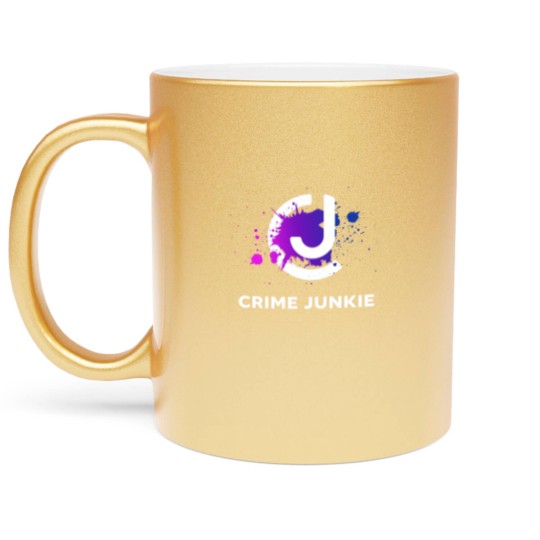 Discover Crimes Junkie Merch Metallic Mugs