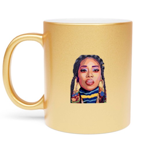 Discover Missy Elliott Metallic Mugs Unisex Short Sleeve Metallic Mugs