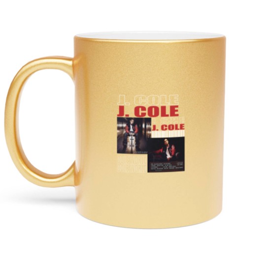 Discover J Cole Cole World Vintage Metallic Mugs, J Cole Metallic Mugs, Cole World Metallic Mugs, J Cole Merch