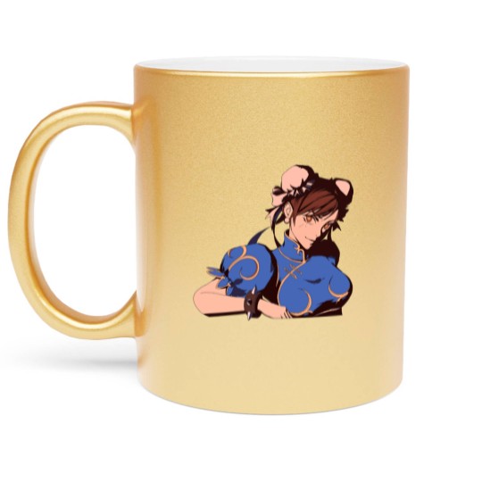 Discover Chun li Metallic Mugs