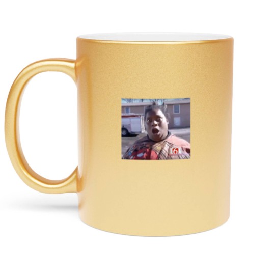 Discover Not Today (The Building Is on Firee) ft. Michelle Dobyne Metallic Mugs
