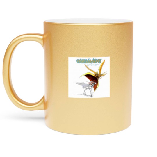 Discover funky voyage motor booty revolution Metallic Mugs