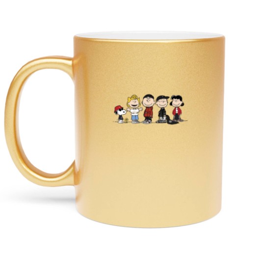 Discover Peanuts Squad - Peanuts Gang - Metallic Mugs