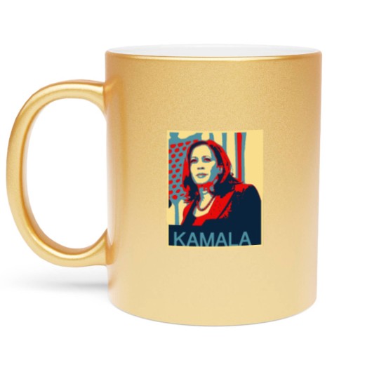 Discover Kamala Kamala VP Metallic Mugs