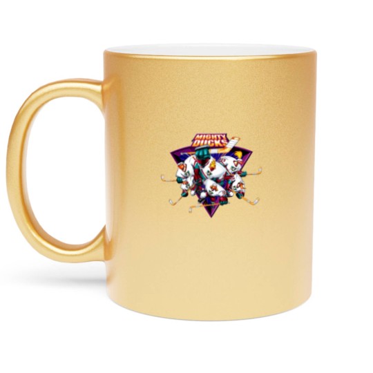 Discover the mighty ducks team Metallic Mugs