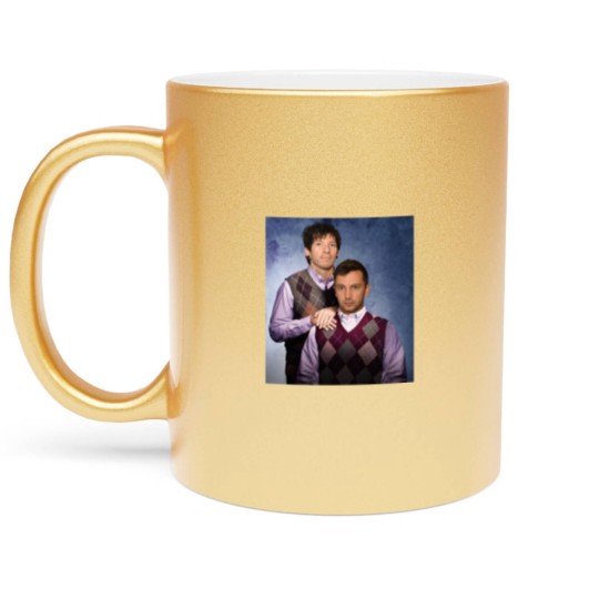 Discover J0sh Dun and Tyler J0seph Rap Funny Metallic Mugs,Josh Dun Metallic Mugs,Tyler Joseph Metallic Mugs,Funny Metallic Mugs