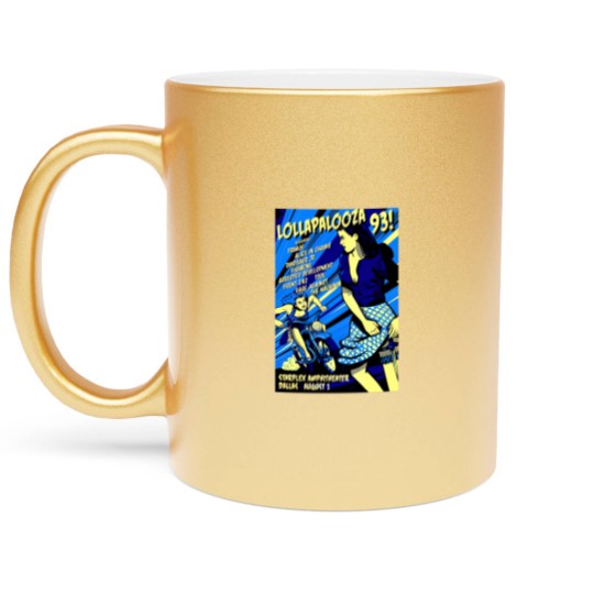 Discover Lollapalooza 1993 Metallic Mugs