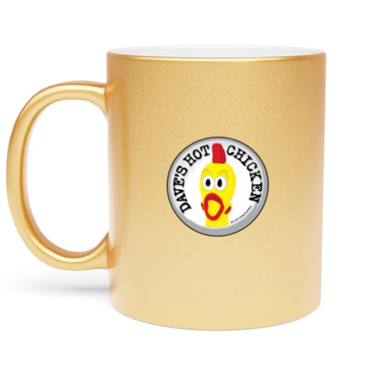 Discover Dave's Hot Chicken Restaurant Metallic Mugs