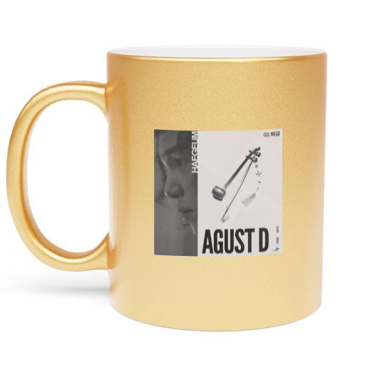 Discover Haegeum Metallic Mugs, Haegeum AgustD Vintage Metallic Mugs, Agust D Haegeum Metallic Mugs
