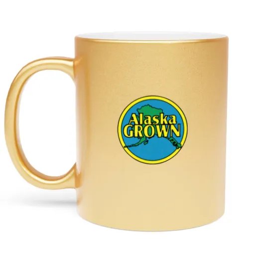 Discover Alaska Grown Metallic Mugs