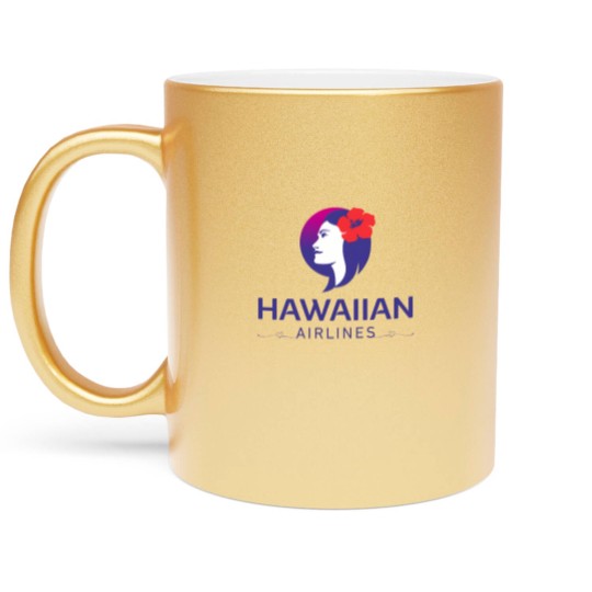 Discover Hawaiian Airlines Metallic Mugs