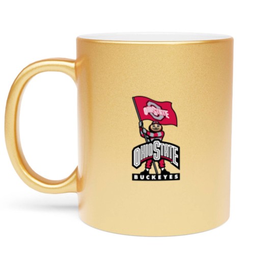 Discover Buckeyes Mascot Metallic Mugs