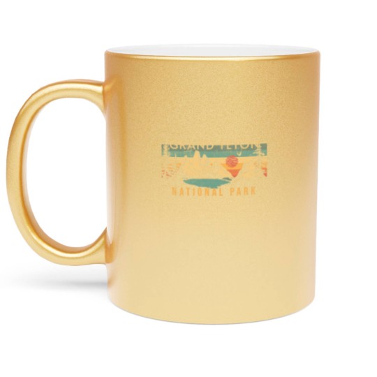 Discover Grand Teton National Park Metallic Mugs