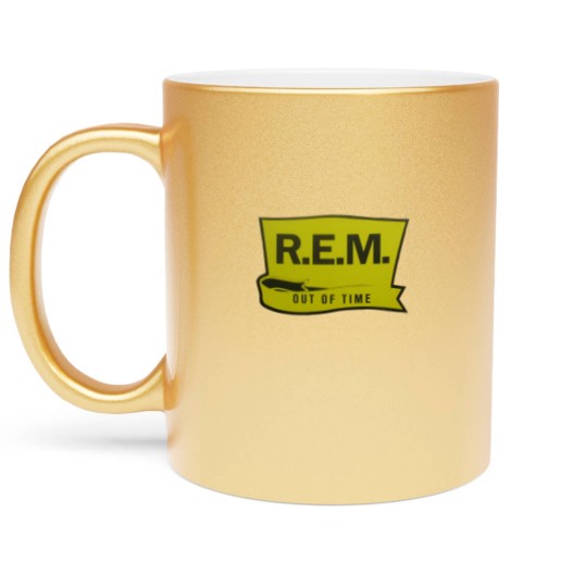 Discover R.E.M. REM band Metallic Mugs