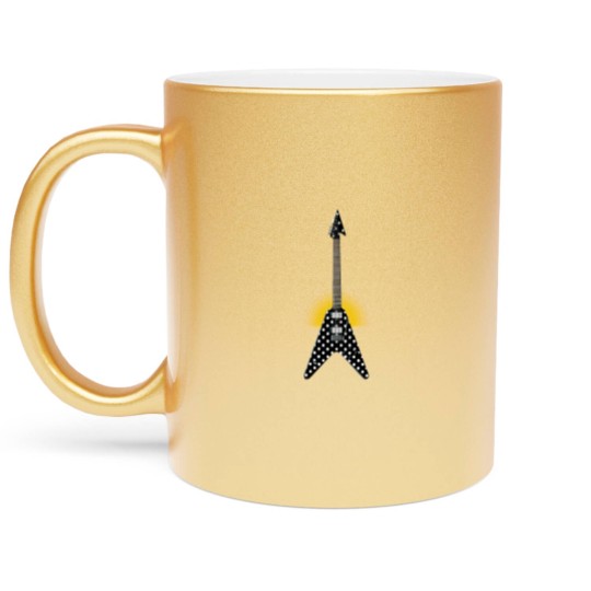 Discover Legendary Guitars - Randy Rhoads Metallic Mugs