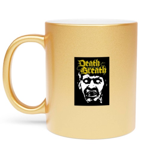 Discover death breath Art Album Classic Metallic Mugs | Essential Metallic Mugs