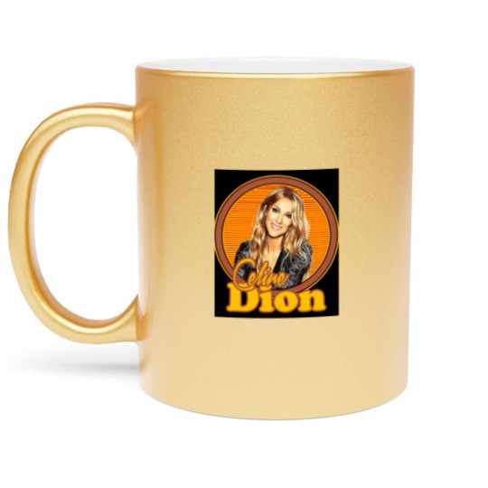 Discover Celines Dion Metallic Mugs