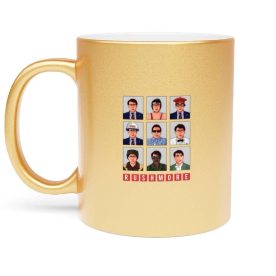 Discover Rushmore Max Fischer Grid Metallic Mugs