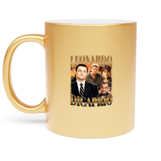 Discover Leonardo Dicaprio Bootleg Metallic Mugs - Leonardo Dicaprio