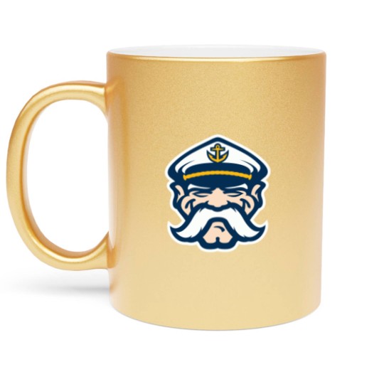 Discover The Lake County Captains Baseball Team 2 Metallic Mugs
