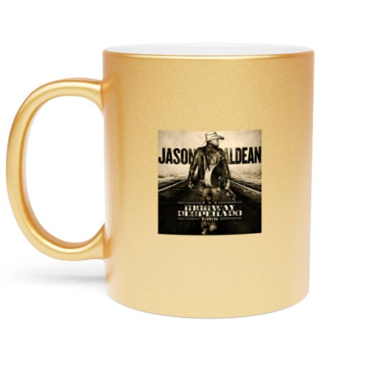 Discover Jason Aldean Jason Aldean Metallic Mugs