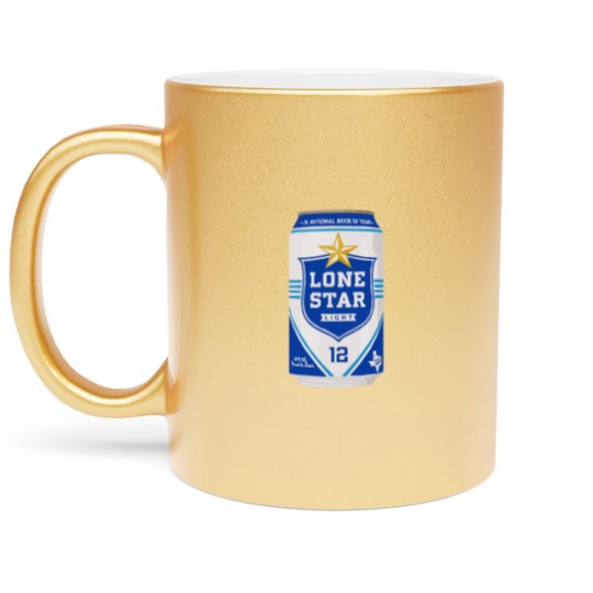 Discover Lone Star Light Can Metallic Mugs