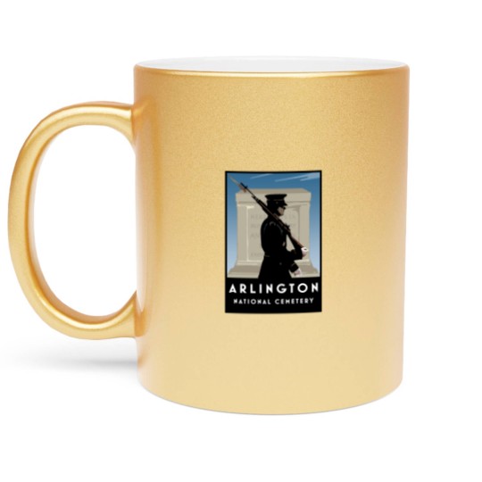 Discover Arlington National Cemetery Metallic Mugs