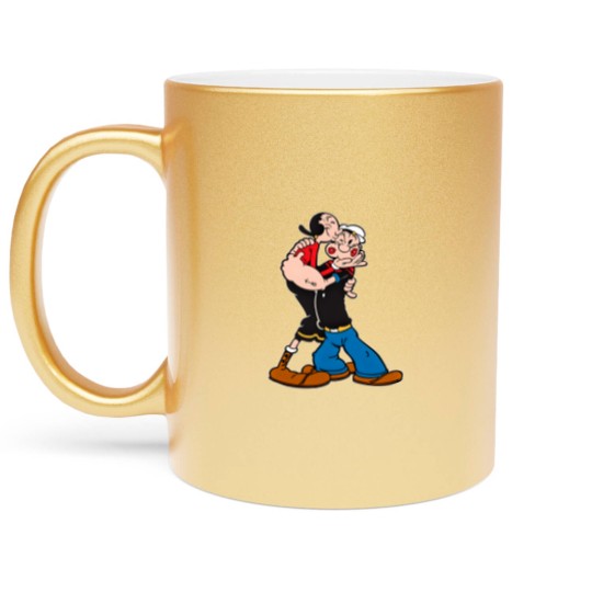 Discover Popeye and Olive Active Metallic Mugs