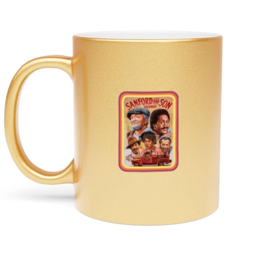 Discover Sanford and Son Art Metallic Mugs