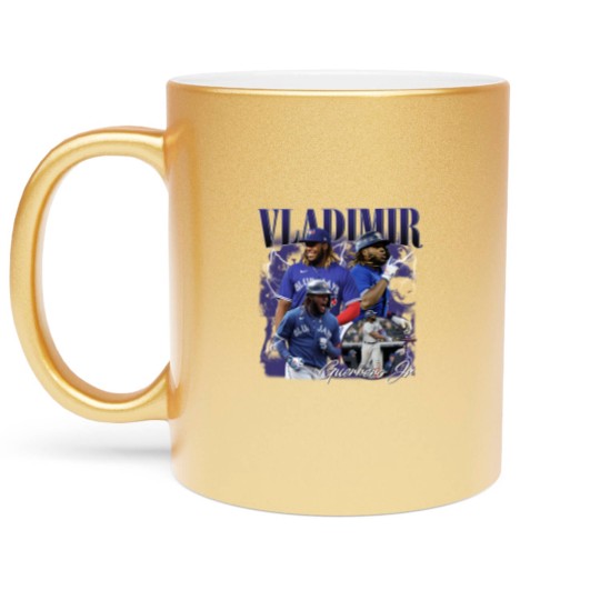 Discover Vintage Vla.dimir Guerrero Jr Baseball Metallic Mugs