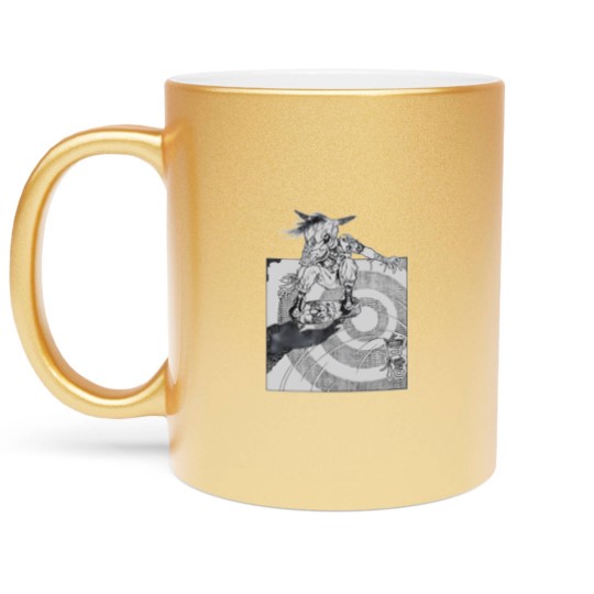 Discover Pushead Jishin Metallic Mugs