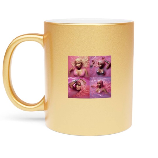 Discover Nicki Minaj Metallic Mugs, Write A Rap, Pink Friday 2 Metallic Mugs, Nicki Minaj Tour Metallic Mugs