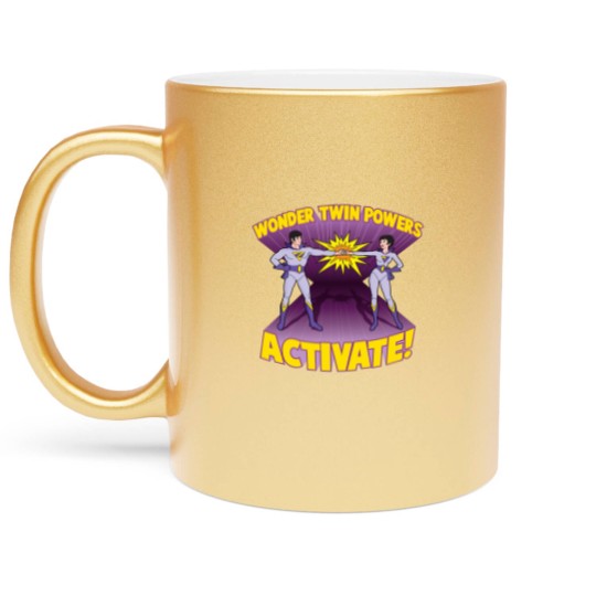 Discover Wonder Twin Powers Activate Metallic Mugs