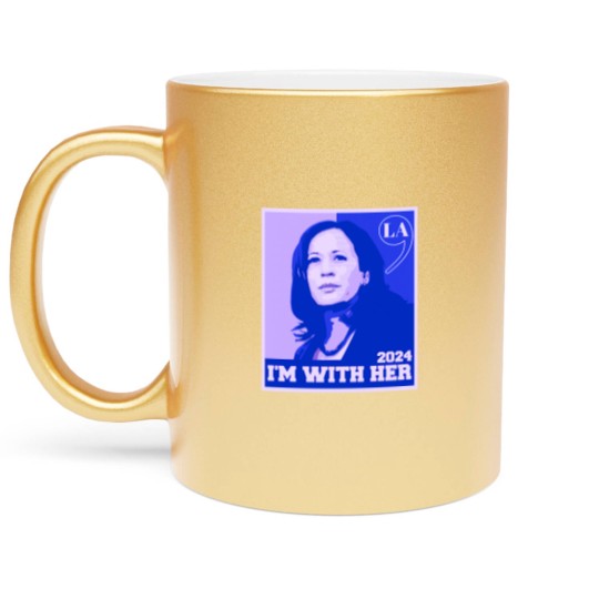 Discover Kamala-Harris - Kamala Harris - Metallic Mugs
