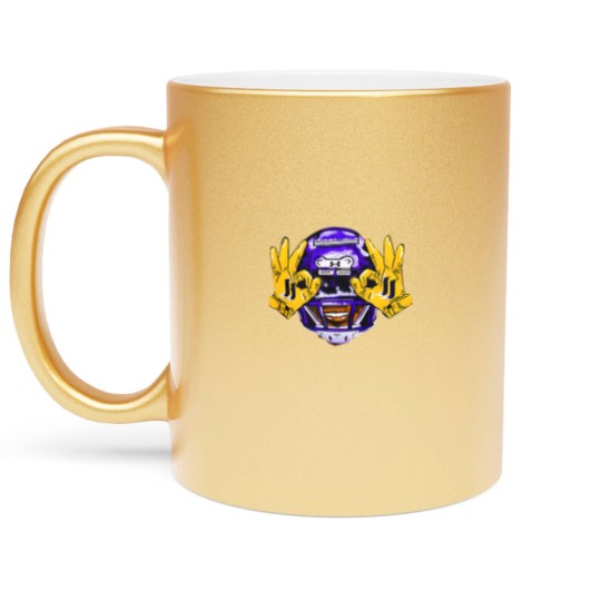 Discover Justin Jefferson Vikings Football  Minnesota Football Gift Fan Metallic Mugs S-3XL