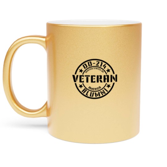 Discover DD214 Alumni Metallic Mugs