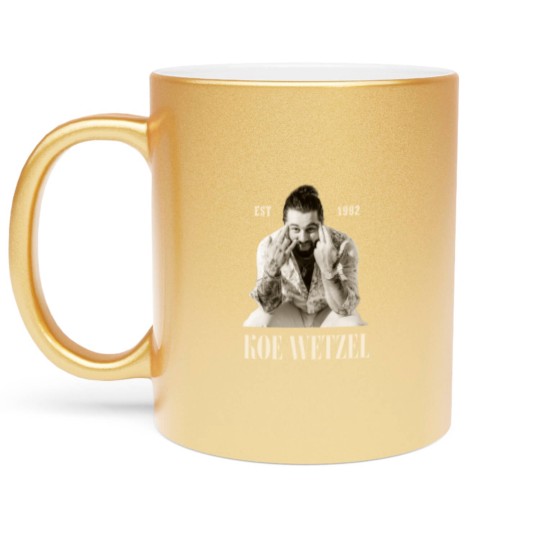 Discover Koe Country Music Metallic Mugs, Wetzel Metallic Mugs, Country Music 2024 Koe Concert Metallic Mugs