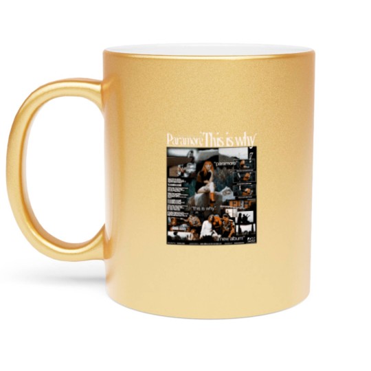 Discover Vintage This is Why Metallic Mugs, Paramore This is Why Metallic Mugs, Paramore Tour 2023 Metallic Mugs
