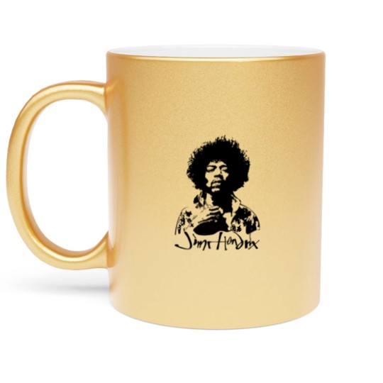 Discover JIMI HENDRIX CLASSIC Metallic Mugs