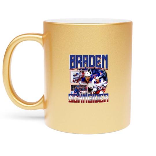 Discover Braden Schneider Metallic Mugs Ice Hockey American