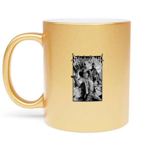 Discover Dwight Yoakam Gunslinger Black Metal Metallic Mugs